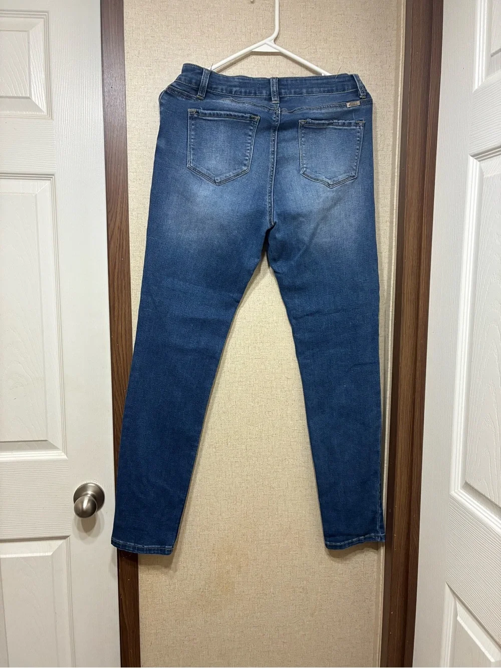 Women's Kancan Dark Blue Skinny Jeans